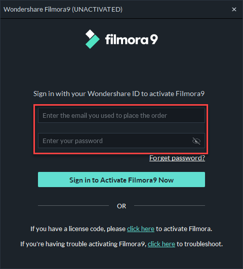 How To Activate My Filmora9 After Purchase